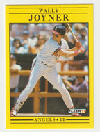 Wally Joyner - California Angels (MLB Baseball Card) 1991 Fleer # 317 Mint