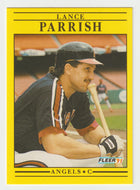 Lance Parrish - California Angels (MLB Baseball Card) 1991 Fleer # 321 Mint