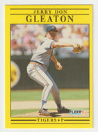 Jerry Don Gleaton - Detroit Tigers (MLB Baseball Card) 1991 Fleer # 338 Mint