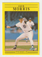 Jack Morris - Detroit Tigers (MLB Baseball Card) 1991 Fleer # 343 Mint