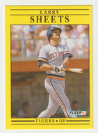 Larry Sheets - Detroit Tigers (MLB Baseball Card) 1991 Fleer # 352 Mint