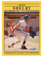 John Shelby - Detroit Tigers (MLB Baseball Card) 1991 Fleer # 353 Mint