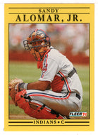 Sandy Alomar Jr. - Cleveland Indians (MLB Baseball Card) 1991 Fleer # 359 Mint