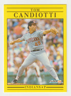 Tom Candiotti - Cleveland Indians (MLB Baseball Card) 1991 Fleer # 364 Mint