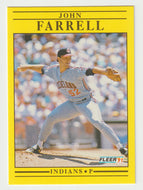John Farrell - Cleveland Indians (MLB Baseball Card) 1991 Fleer # 366 Mint