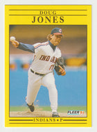 Doug Jones - Cleveland Indians (MLB Baseball Card) 1991 Fleer # 372 Mint