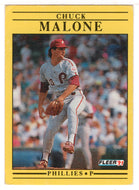 Chuck Malone - Philadelphia Phillies (MLB Baseball Card) 1991 Fleer # 404 Mint