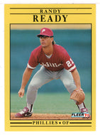 Randy Ready - Philadelphia Phillies (MLB Baseball Card) 1991 Fleer # 410 Mint