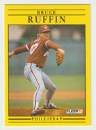 Bruce Ruffin - Philadelphia Phillies (MLB Baseball Card) 1991 Fleer # 411 Mint