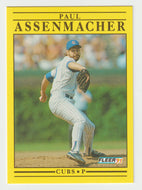 Paul Assenmacher - Chicago Cubs (MLB Baseball Card) 1991 Fleer # 413 Mint