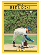 Mike Bielecki - Chicago Cubs (MLB Baseball Card) 1991 Fleer # 415 Mint