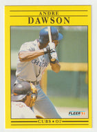 Andre Dawson - Chicago Cubs (MLB Baseball Card) 1991 Fleer # 419 Mint