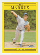 Greg Maddux - Chicago Cubs (MLB Baseball Card) 1991 Fleer # 426 Mint