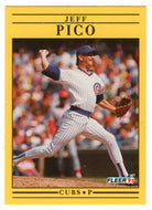 Jeff Pico - Chicago Cubs (MLB Baseball Card) 1991 Fleer # 428 Mint