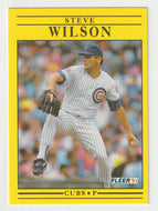 Steve Wilson - Chicago Cubs (MLB Baseball Card) 1991 Fleer # 440 Mint