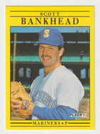 Scott Bankhead - Seattle Mariners (MLB Baseball Card) 1991 Fleer # 442 Mint