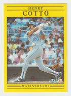 Henry Cotto - Seattle Mariners (MLB Baseball Card) 1991 Fleer # 448 Mint