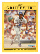 Ken Griffey Jr. - Seattle Mariners (MLB Baseball Card) 1991 Fleer # 450 Mint