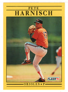 Pete Harnisch - Baltimore Orioles (MLB Baseball Card) 1991 Fleer # 474 Mint