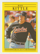 Ron Kittle - Baltimore Orioles (MLB Baseball Card) 1991 Fleer # 480 Mint