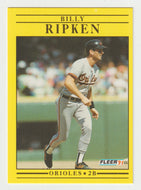 Billy Ripken - Baltimore Orioles (MLB Baseball Card) 1991 Fleer # 489 Mint