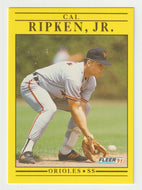 Cal Ripken, Jr. - Baltimore Orioles (MLB Baseball Card) 1991 Fleer # 490 Mint