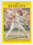Jim Deshaies - Houston Astros (MLB Baseball Card) 1991 Fleer # 506 Mint