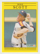 Mike Scott - Houston Astros (MLB Baseball Card) 1991 Fleer # 515 Mint