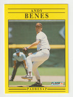 Andy Benes - San Diego Padres (MLB Baseball Card) 1991 Fleer # 524 Mint