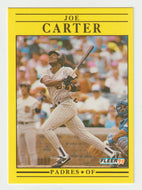 Joe Carter - San Diego Padres (MLB Baseball Card) 1991 Fleer # 525 Mint