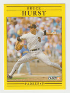 Bruce Hurst - San Diego Padres (MLB Baseball Card) 1991 Fleer # 533 Mint