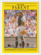 Mark Parent - San Diego Padres (MLB Baseball Card) 1991 Fleer # 538 Mint