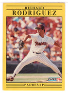 Richard Rodriguez RC - San Diego Padres (MLB Baseball Card) 1991 Fleer # 541 Mint