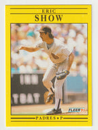 Eric Show - San Diego Padres (MLB Baseball Card) 1991 Fleer # 544 Mint