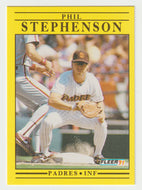 Phil Stephenson - San Diego Padres (MLB Baseball Card) 1991 Fleer # 545 Mint