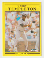 Garry Templeton - San Diego Padres (MLB Baseball Card) 1991 Fleer # 546 Mint