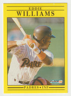 Eddie Williams - San Diego Padres (MLB Baseball Card) 1991 Fleer # 548 Mint