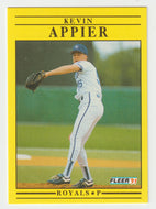 Kevin Appier - Kansas City Royals (MLB Baseball Card) 1991 Fleer # 549 Mint