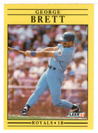 George Brett - Kansas City Royals (MLB Baseball Card) 1991 Fleer # 552 Mint