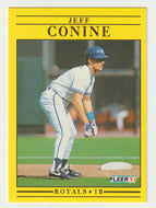 Jeff Conine RC - Kansas City Royals (MLB Baseball Card) 1991 Fleer # 553 Mint