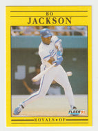 Bo Jackson - Kansas City Royals (MLB Baseball Card) 1991 Fleer # 561 Mint
