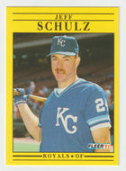 Jeff Schulz RC - Kansas City Royals (MLB Baseball Card) 1991 Fleer # 568 Mint