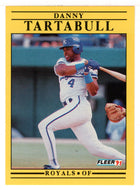 Danny Tartabull - Kansas City Royals (MLB Baseball Card) 1991 Fleer # 572 Mint