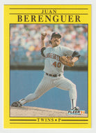 Juan Berenguer - Minnesota Twins (MLB Baseball Card) 1991 Fleer # 604 Mint