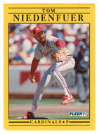 Tom Niedenfuer - St. Louis Cardinals (MLB Baseball Card) 1991 Fleer # 639 Mint