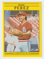 Mike Perez RC - St. Louis Cardinals (MLB Baseball Card) 1991 Fleer # 643 Mint