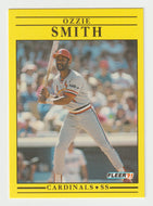 Ozzie Smith - St. Louis Cardinals (MLB Baseball Card) 1991 Fleer # 646 Mint