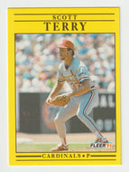 Scott Terry - St. Louis Cardinals (MLB Baseball Card) 1991 Fleer # 647 Mint