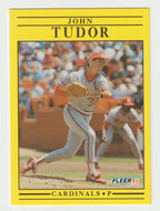 John Tudor - St. Louis Cardinals (MLB Baseball Card) 1991 Fleer # 650 Mint