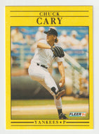 Chuck Cary - New York Yankees (MLB Baseball Card) 1991 Fleer # 659 Mint